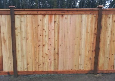 wood fence