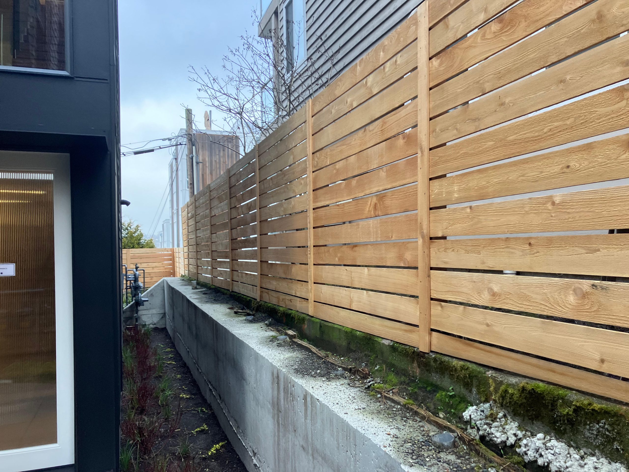 Horizontal Cedar Fence (1)
